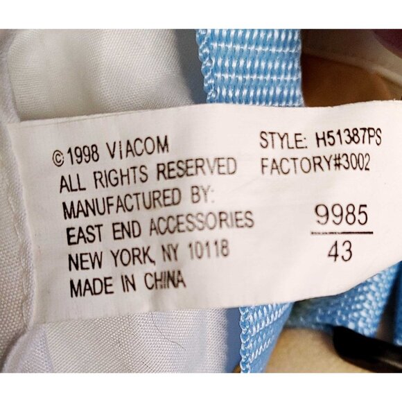 VIACOM 1998 The Rugrats Movie Tommy Pickles Backpack Zip Up Vintage - Picture 6 of 6